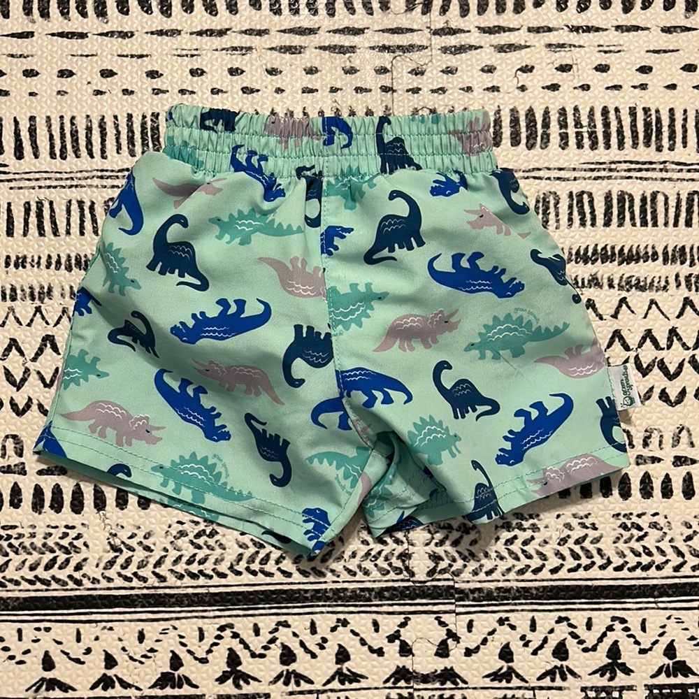 BabySprouts swim trunks with built in swim diaper